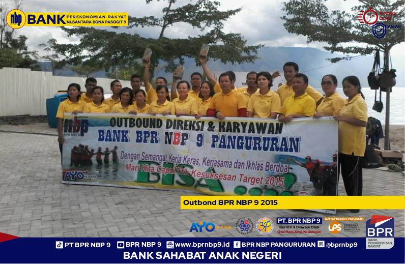 Outbond Bersama BPR NBP 9 Tahun 2015