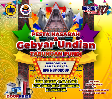 Pesta Nasabah & GEBYAR UNDIAN Tabungan Pundi