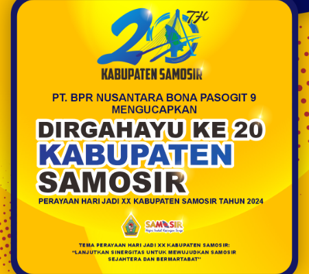 Dirgahayu 20th Kabupaten Samosir