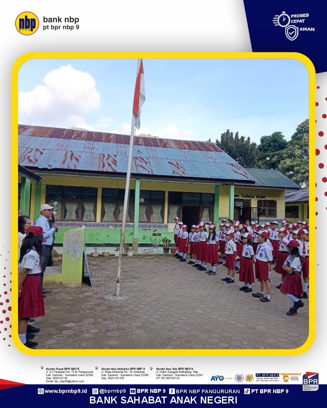 Goes To School ke SDN 6 Ginolat