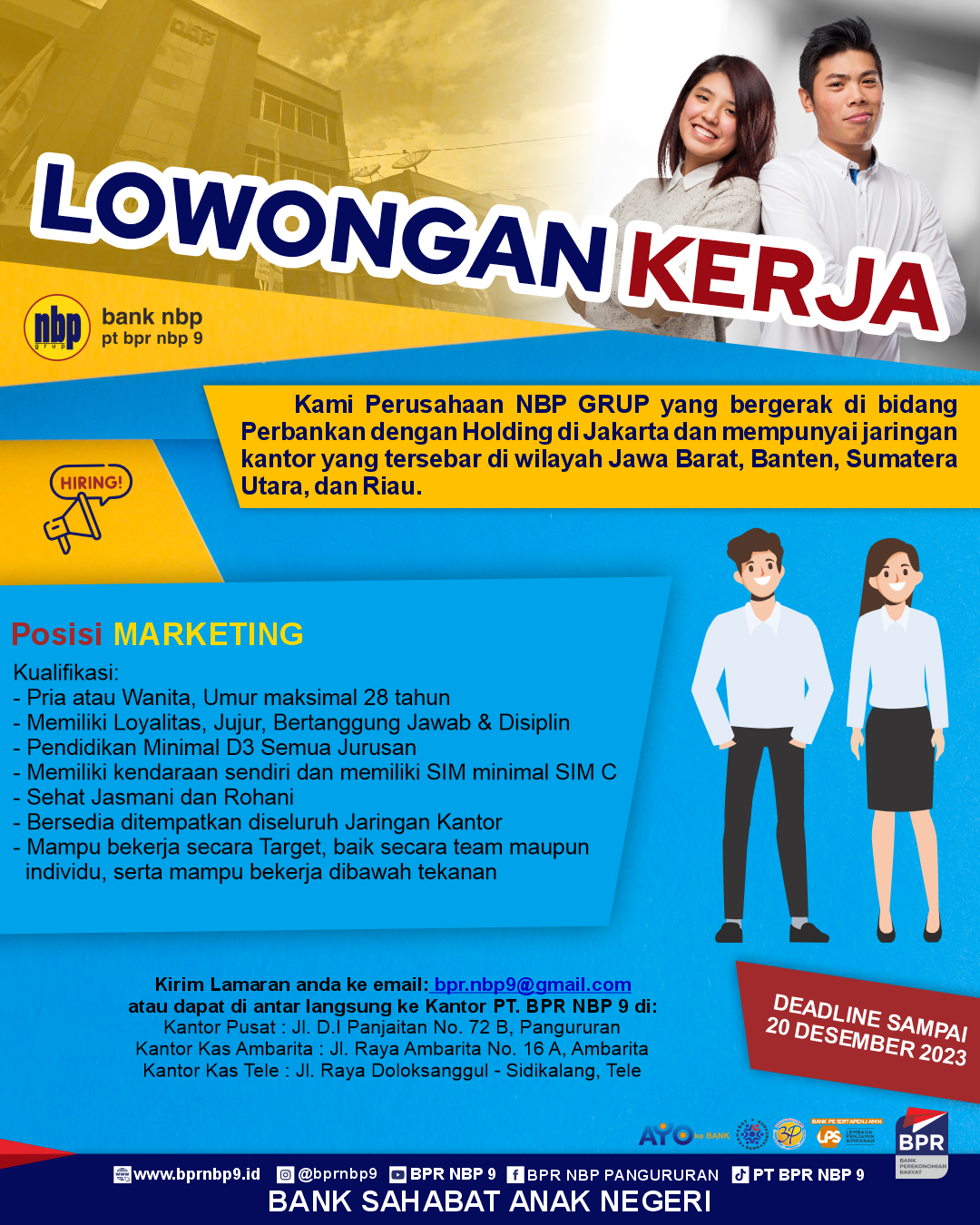 LOWONGAN KERJA