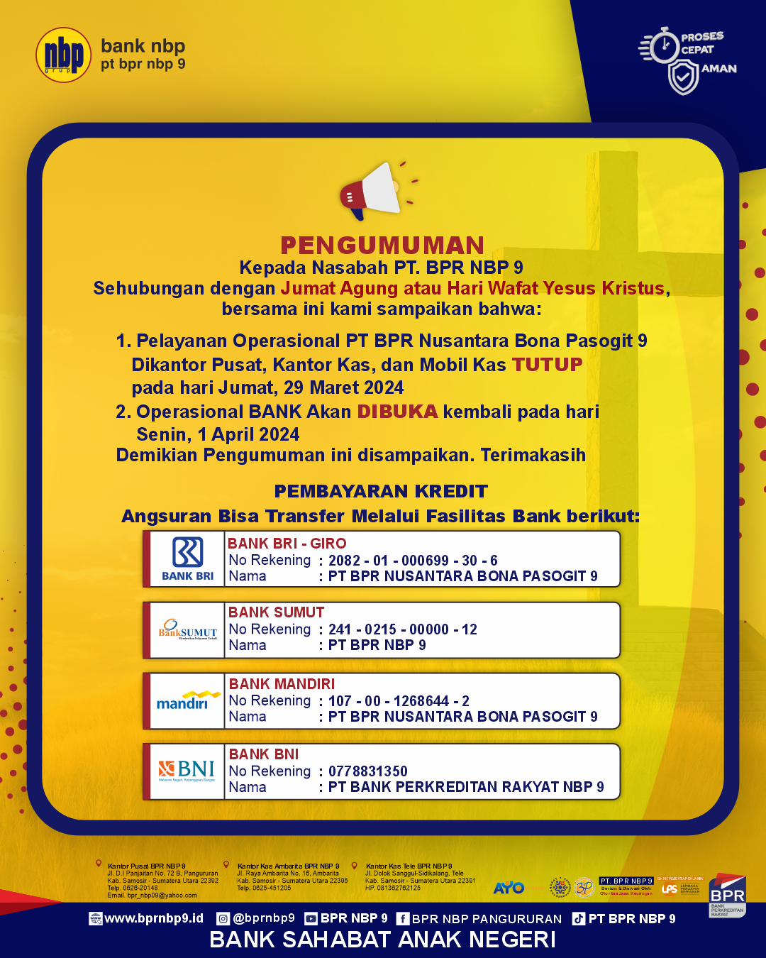 PENGUMUMAN