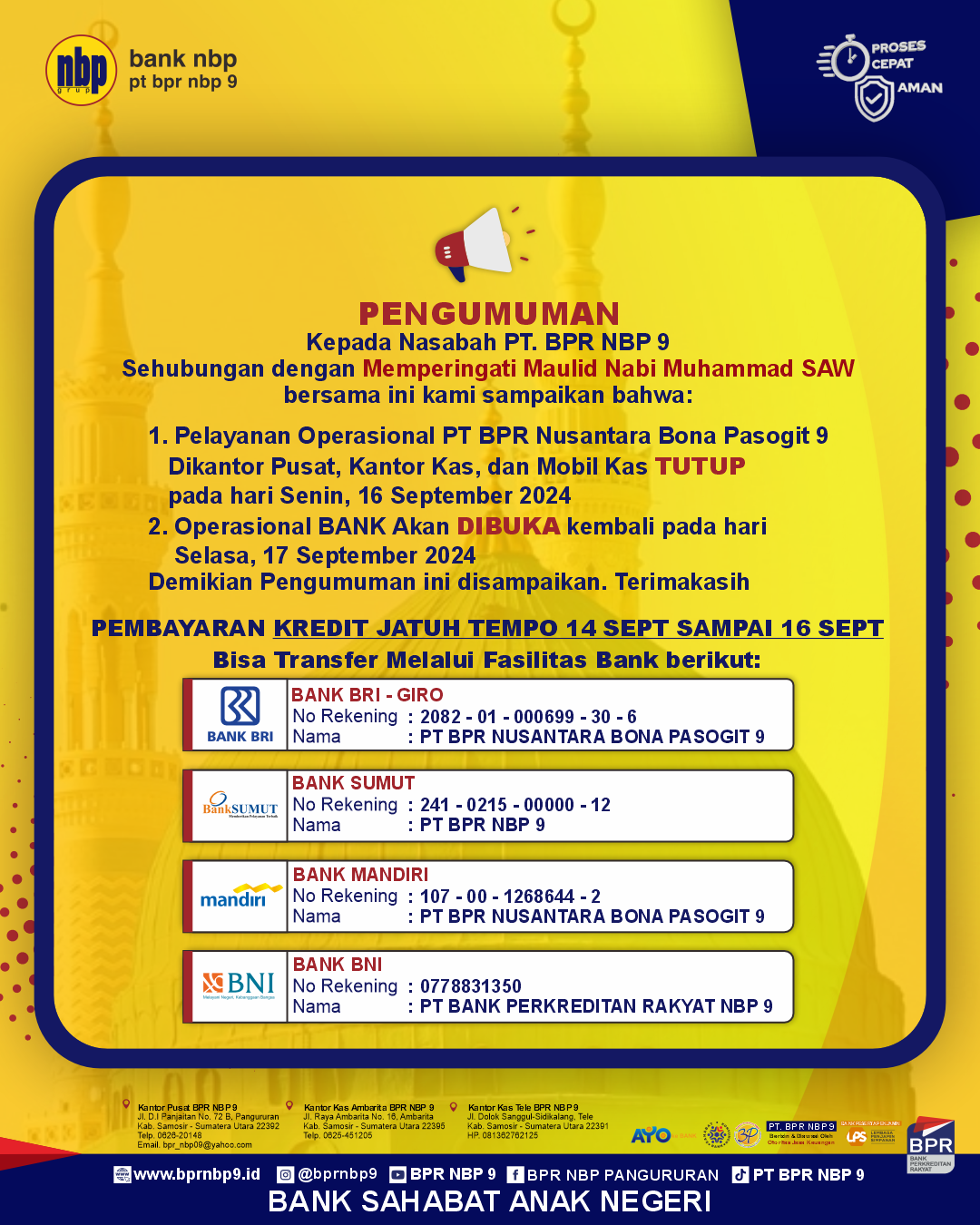 PENGUMUMAN