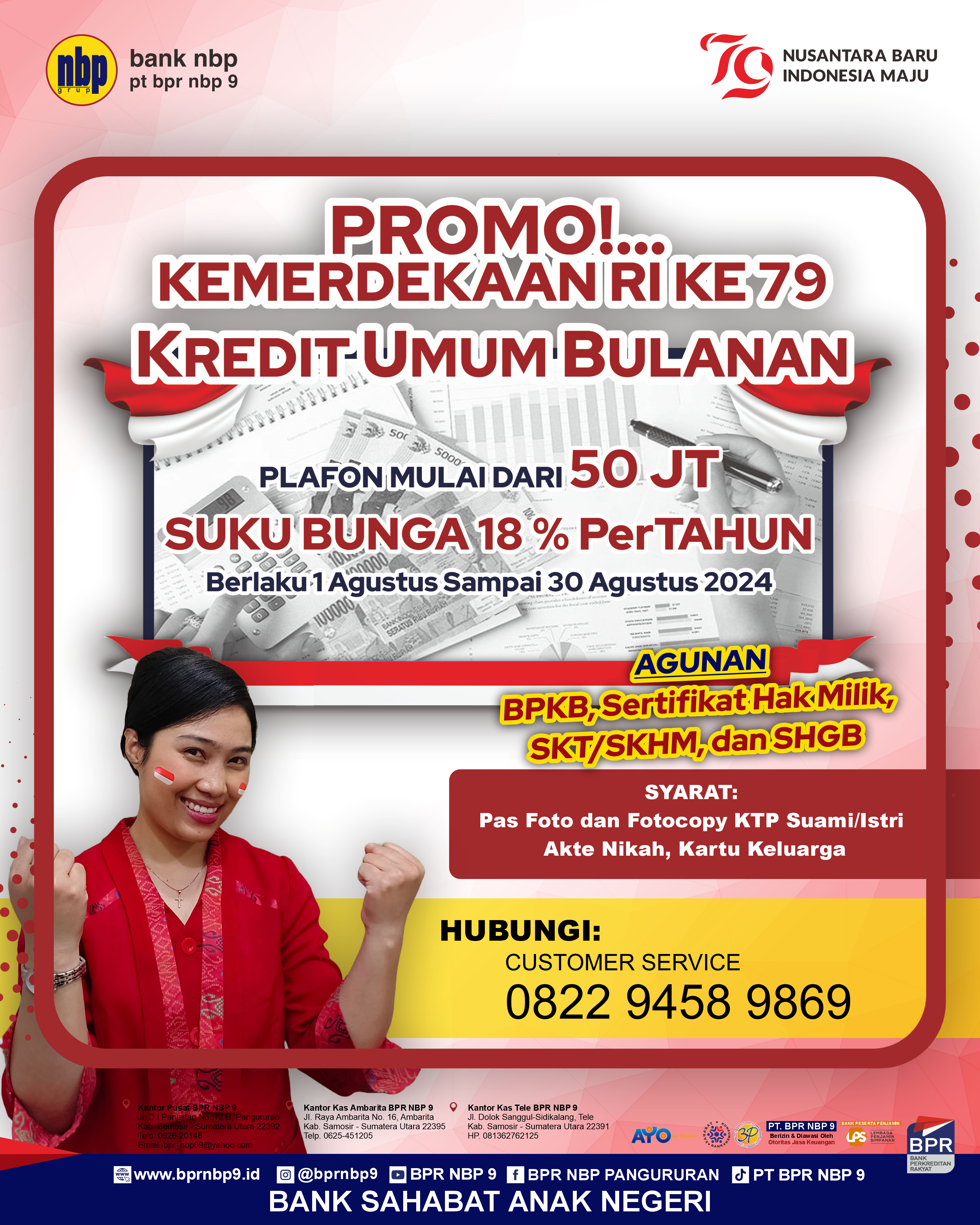 PROMO KEMERDEKAAN RI Ke 79